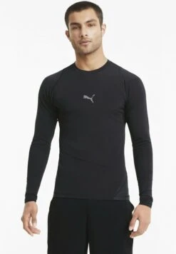 Camiseta De Manga Larga - Puma Black