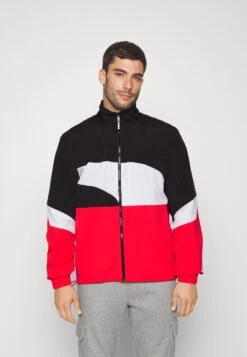 Puma Clyde Jacket - Cortaviento - Black/High Risk Red